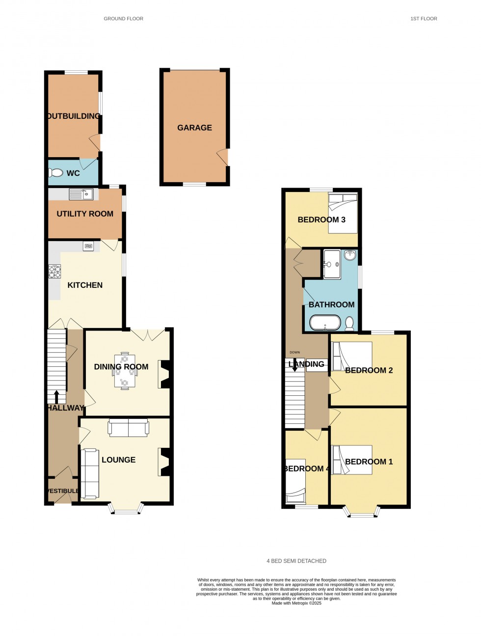 Floorplan for Redruth, Cornwall