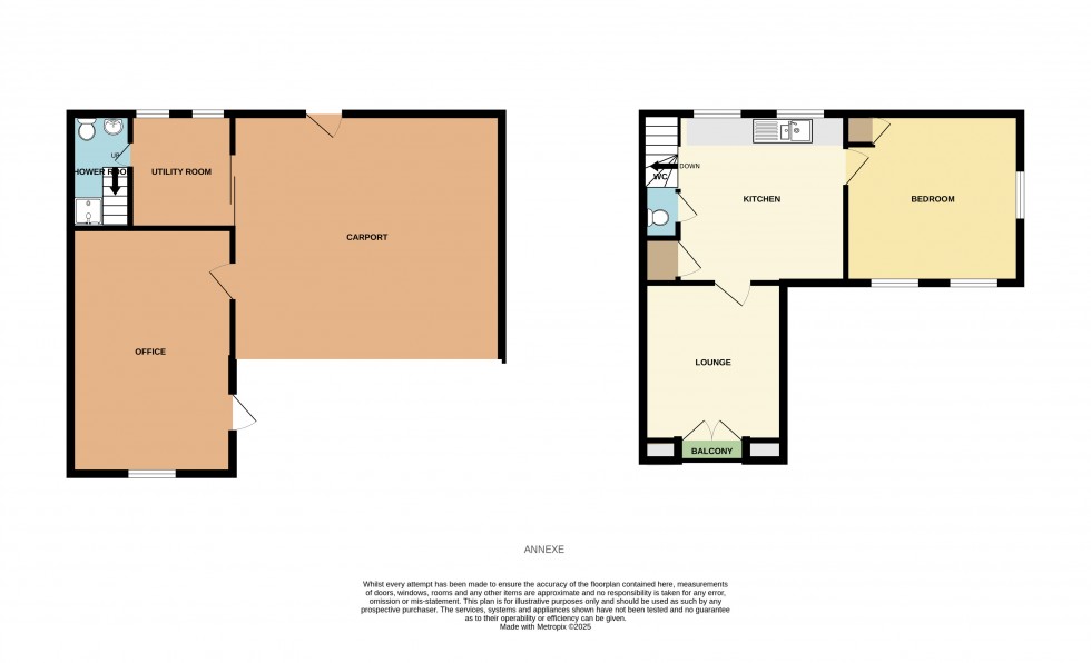 Floorplan for Redruth, Cornwall