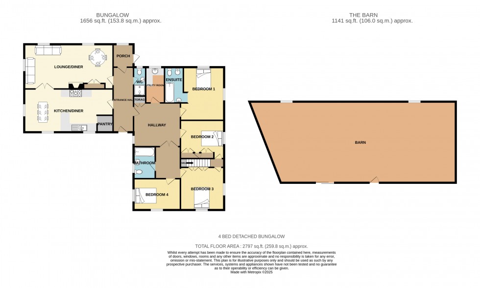 Floorplan for Redruth, Cornwall