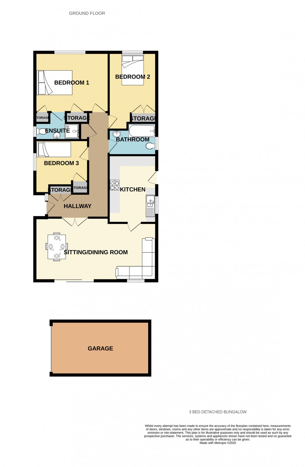 Floorplan for Redruth, Cornwall