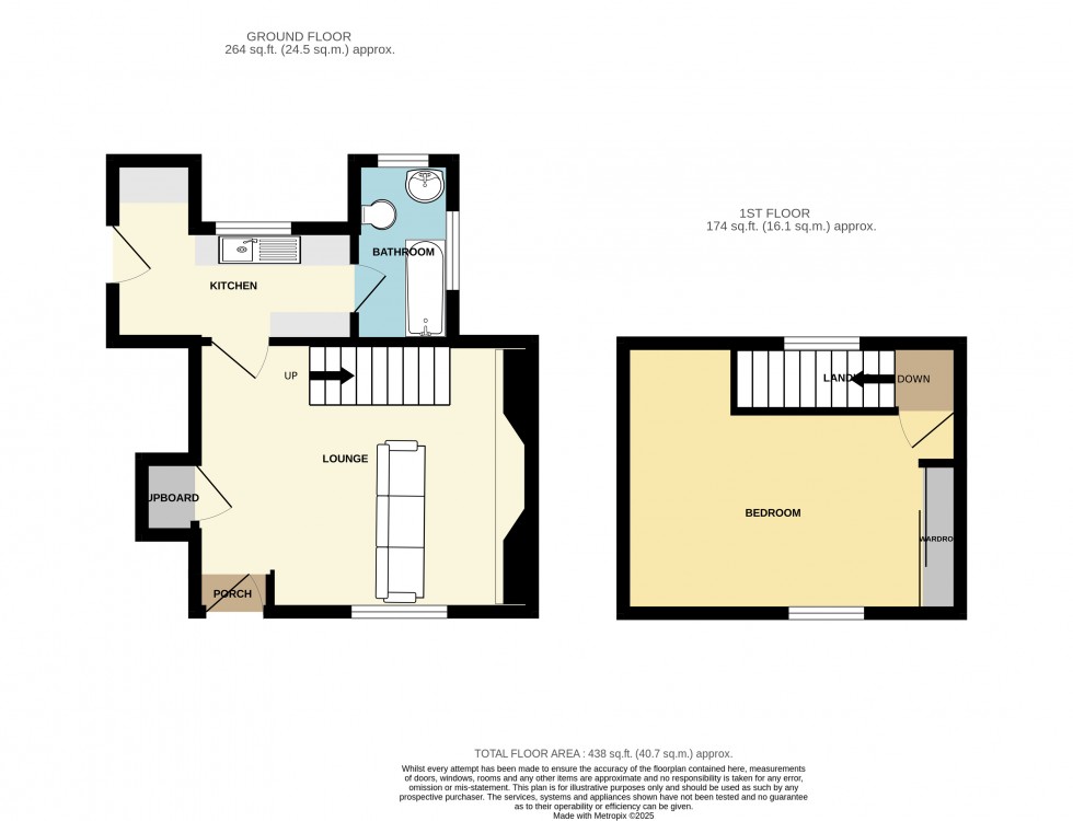Floorplan for Redruth, Cornwall