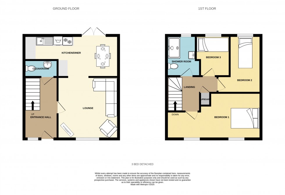 Floorplan for Redruth, Cornwall