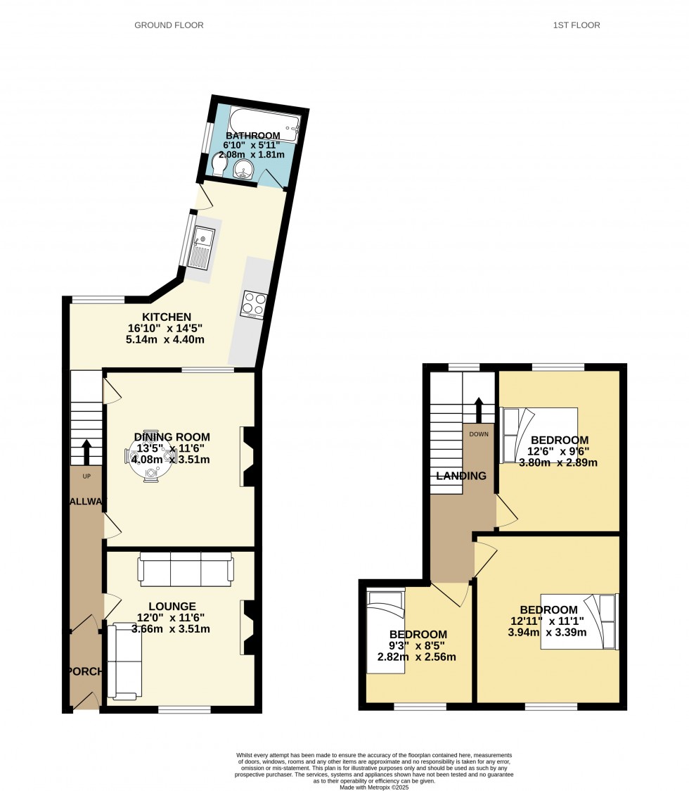 Floorplan for Redruth, Cornwall