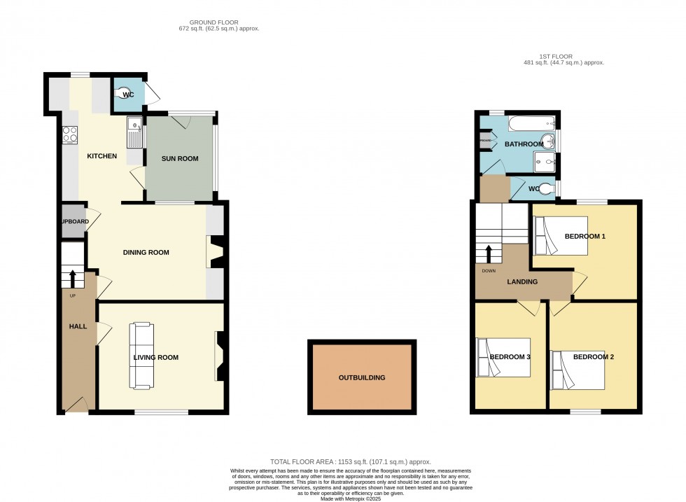 Floorplan for Illogan, Redruth