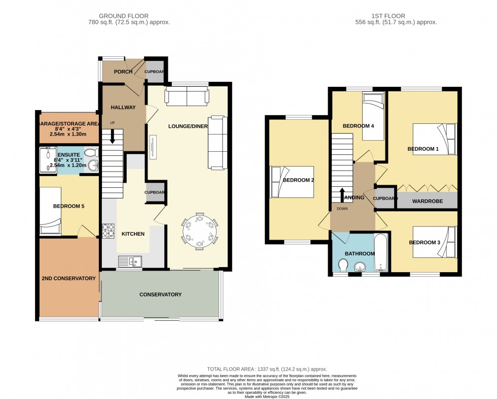 Floorplan for Redruth, Cornwall