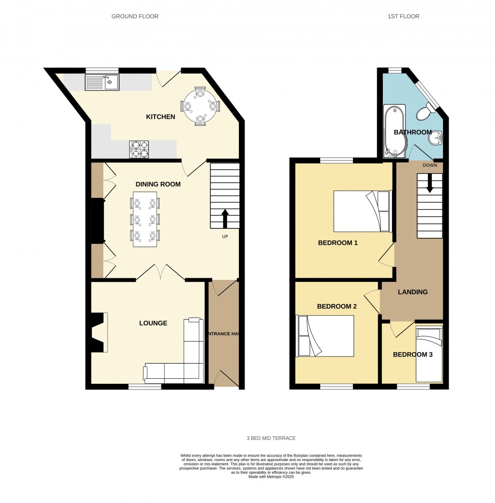 Floorplan for Camborne, Cornwall
