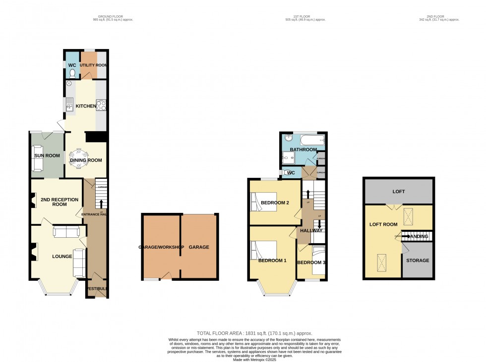 Floorplan for Redruth, Cornwall