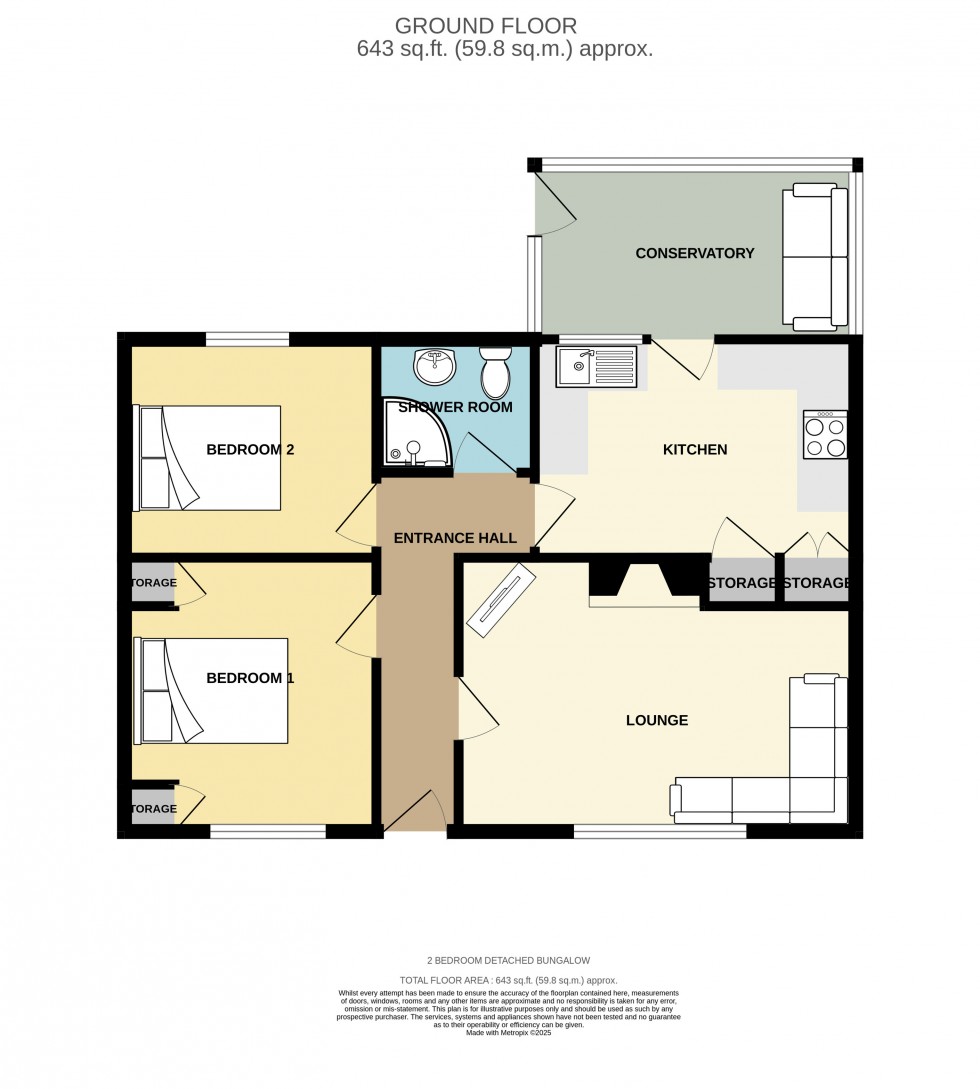 Floorplan for Paynters Lane, Redruth, Cornwall