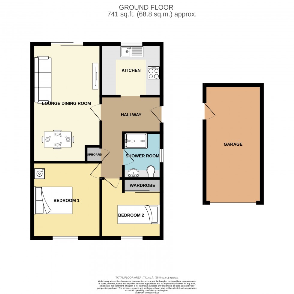 Floorplan for Redruth, Cornwall