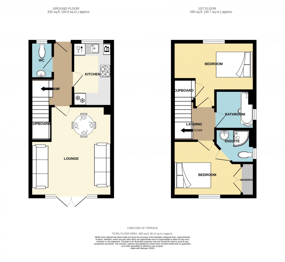 Floorplan for Redruth, Cornwall