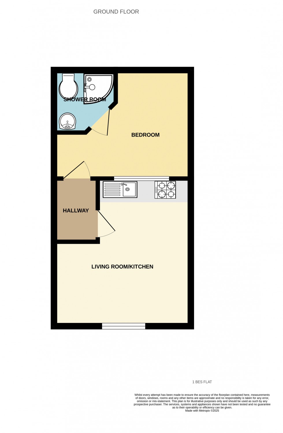 Floorplan for Redruth, Cornwall