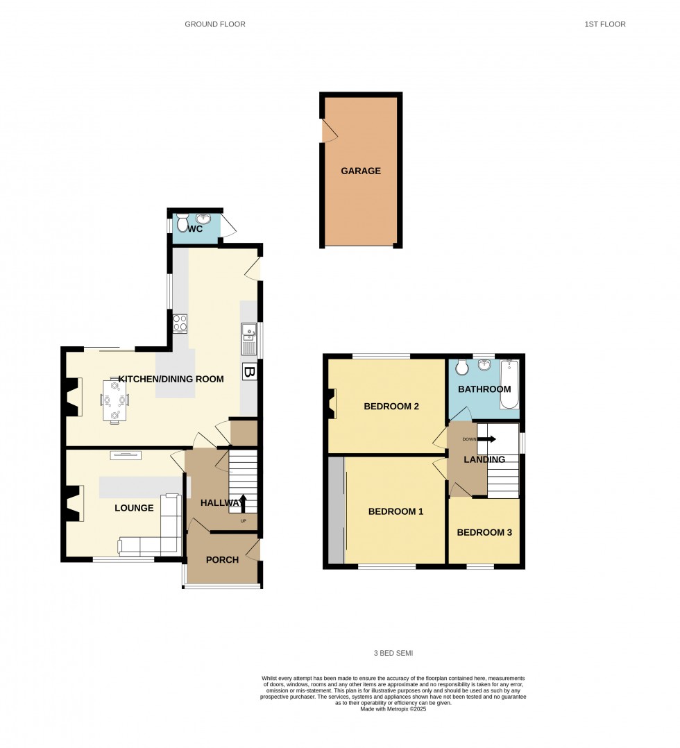 Floorplan for Redruth, Cornwall