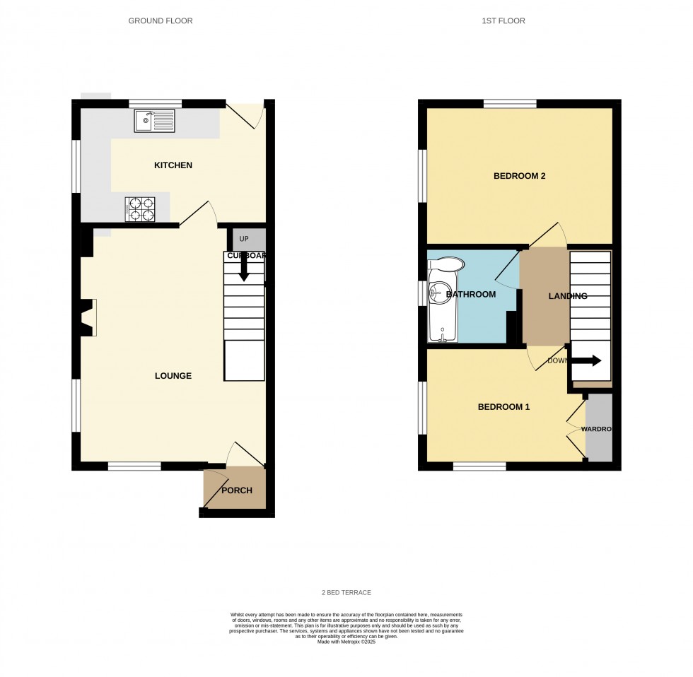 Floorplan for Redruth, Cornwall