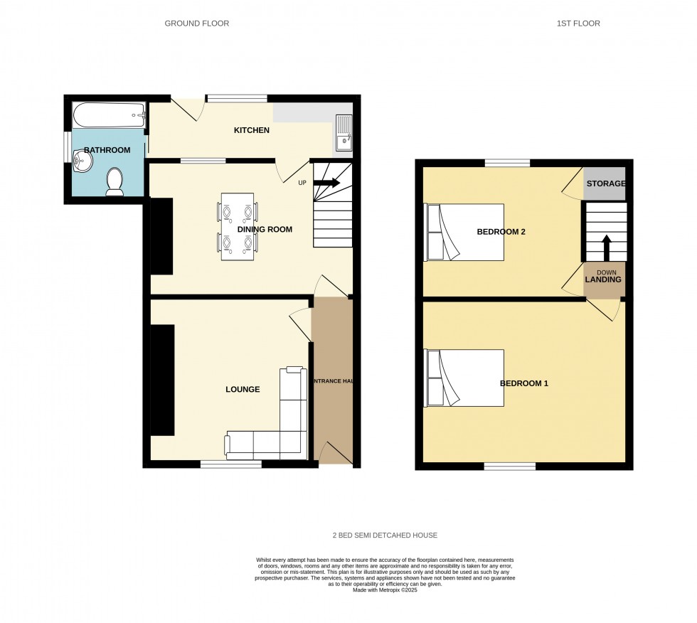 Floorplan for Portreath, Redruth, Cornwall