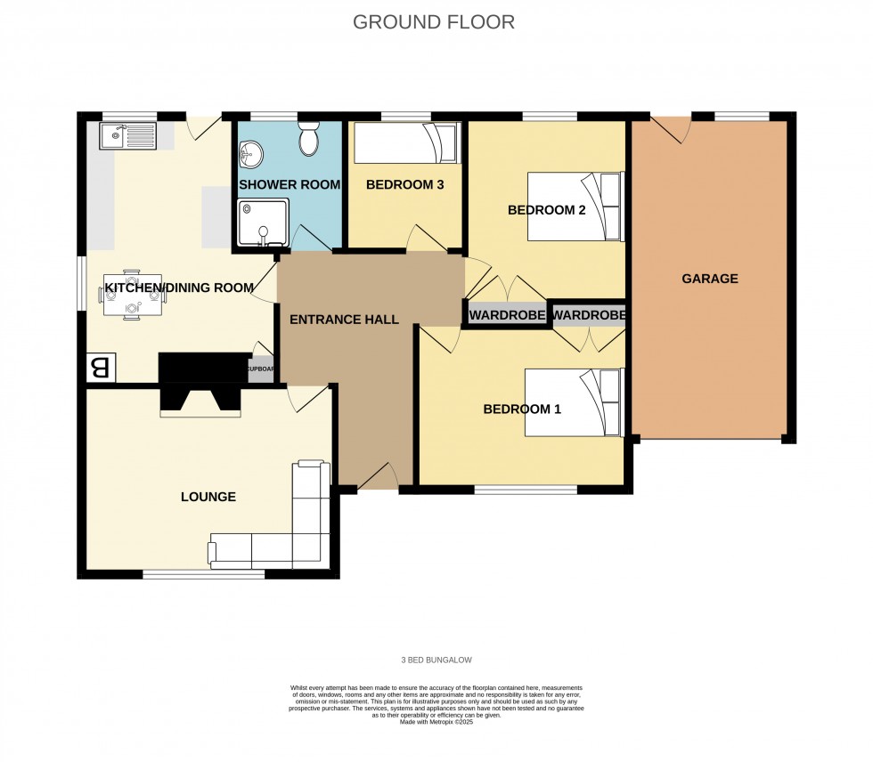 Floorplan for Redruth, Cornwall