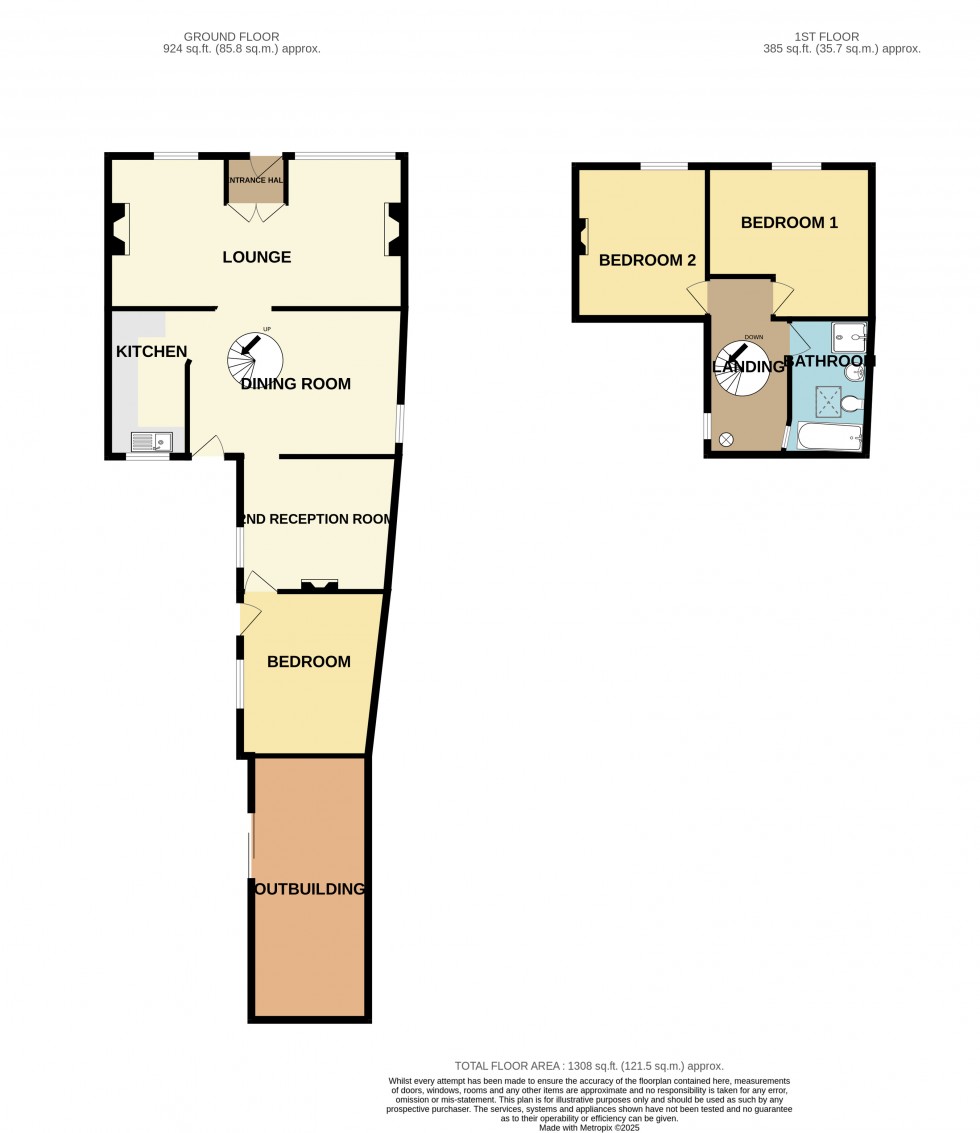 Floorplan for Redruth, Cornwall