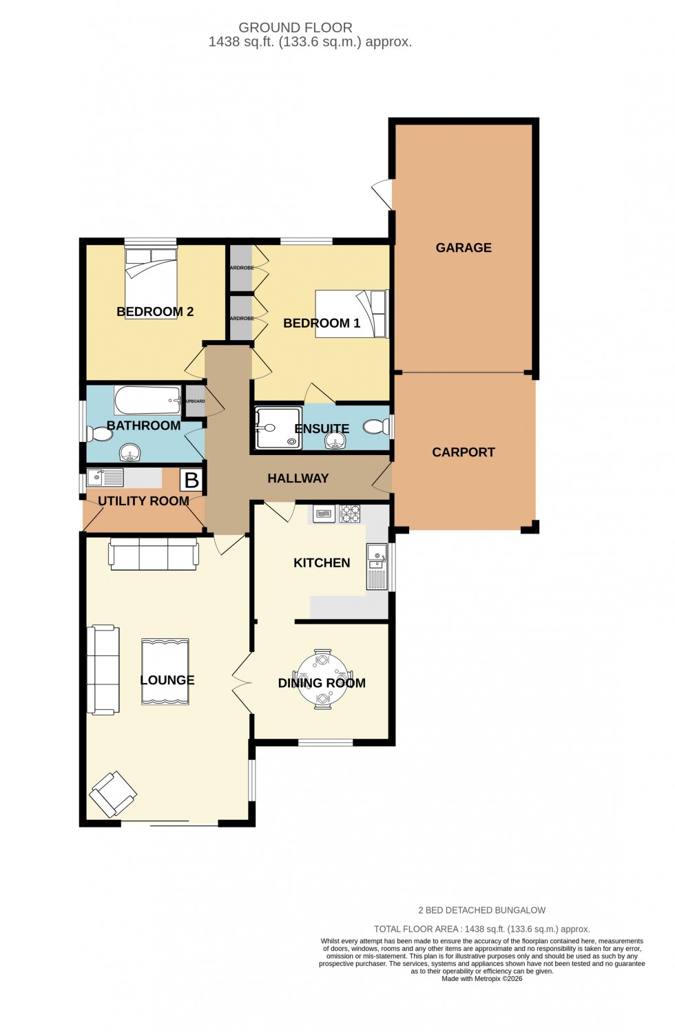 Floorplan for Paynters Lane, Redruth, Cornwall