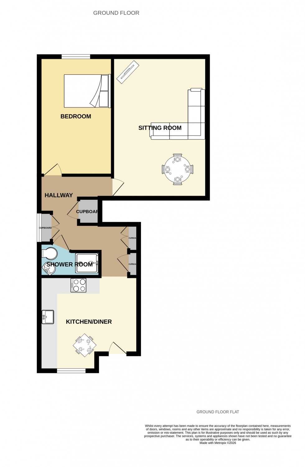Floorplan for Camborne, Cornwall